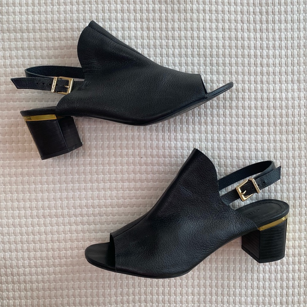 CRISTOFOLI sling back mules